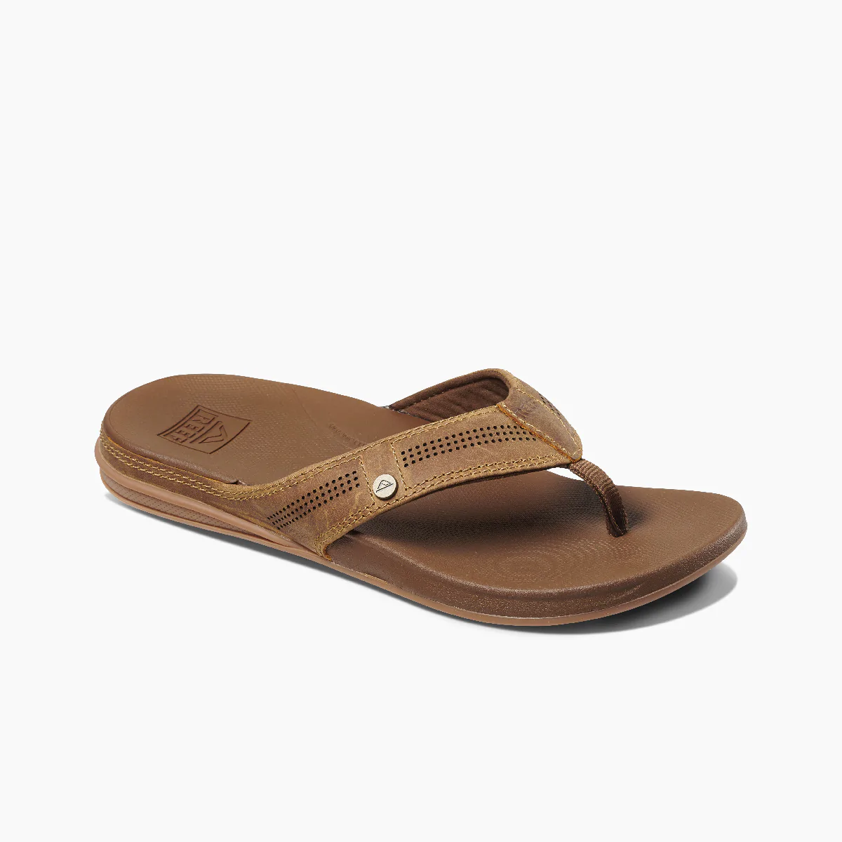 Men's Cushion Lux Leather Sandals