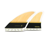 Futures Controller Fiberglass HC Quad Fins