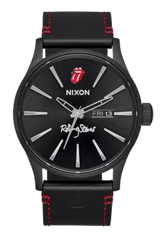 Rolling Stones Sentry Leather Watch