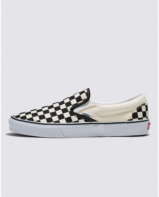 Classic Checkerboard Slip-On Shoes