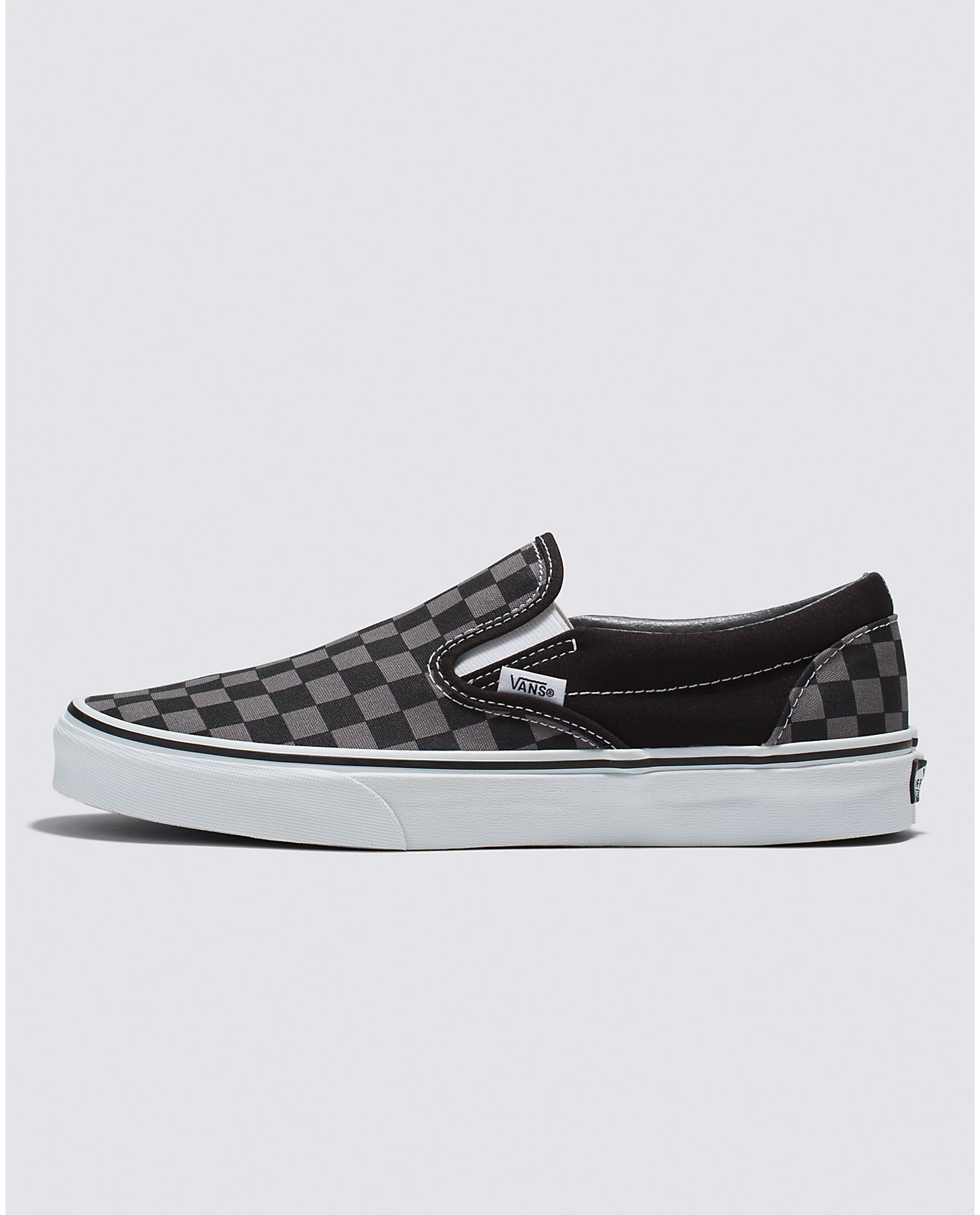 Classic Checkerboard Slip-On Shoes