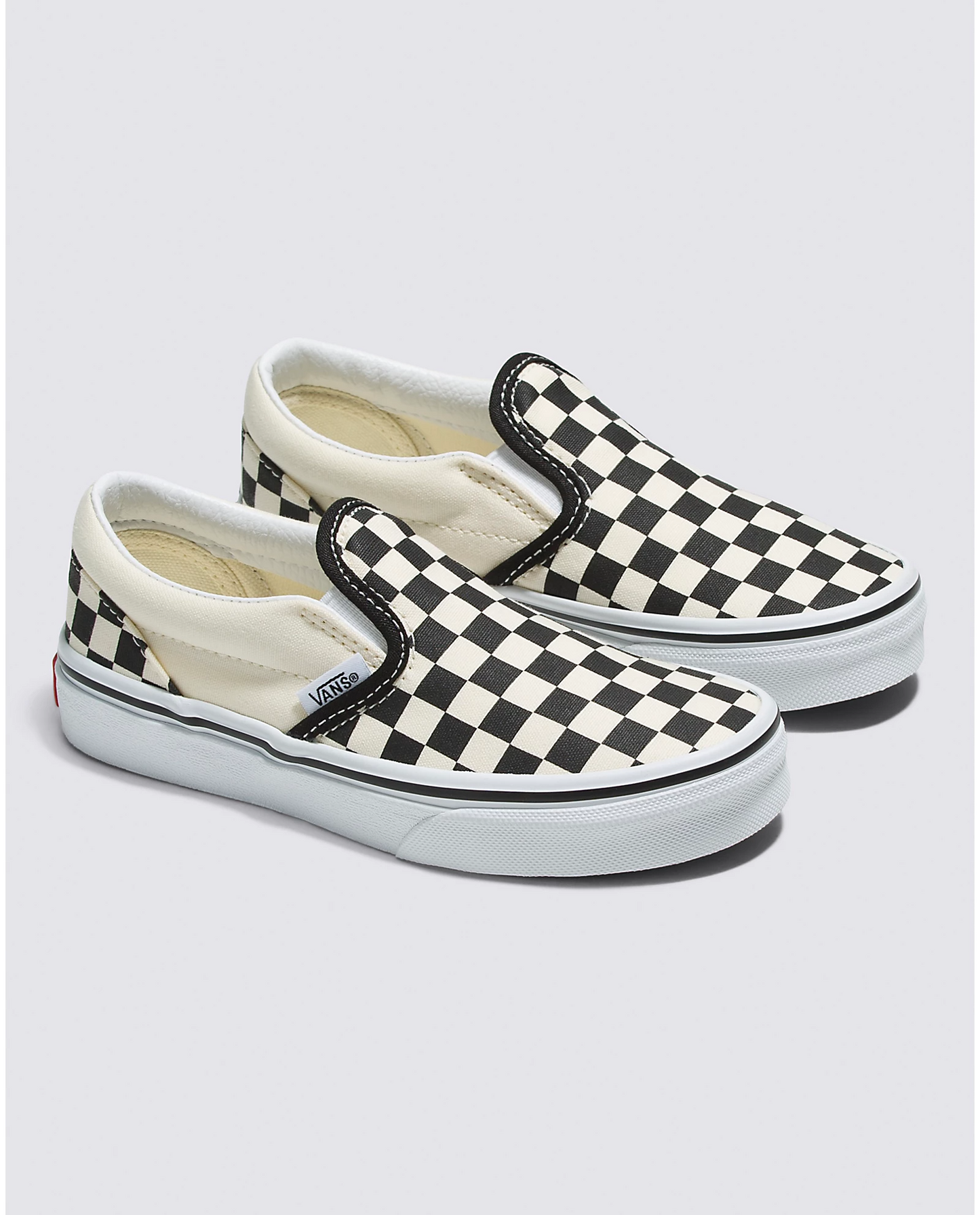 Vans Kids Classic Checkerboard Slip-On Shoes